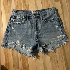 Agolde vintage cut parker shorts 26